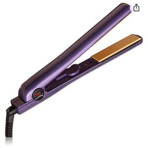 CHI Tourmaline Ceramic Hairstyling Iron 1" in Midnight Violet.